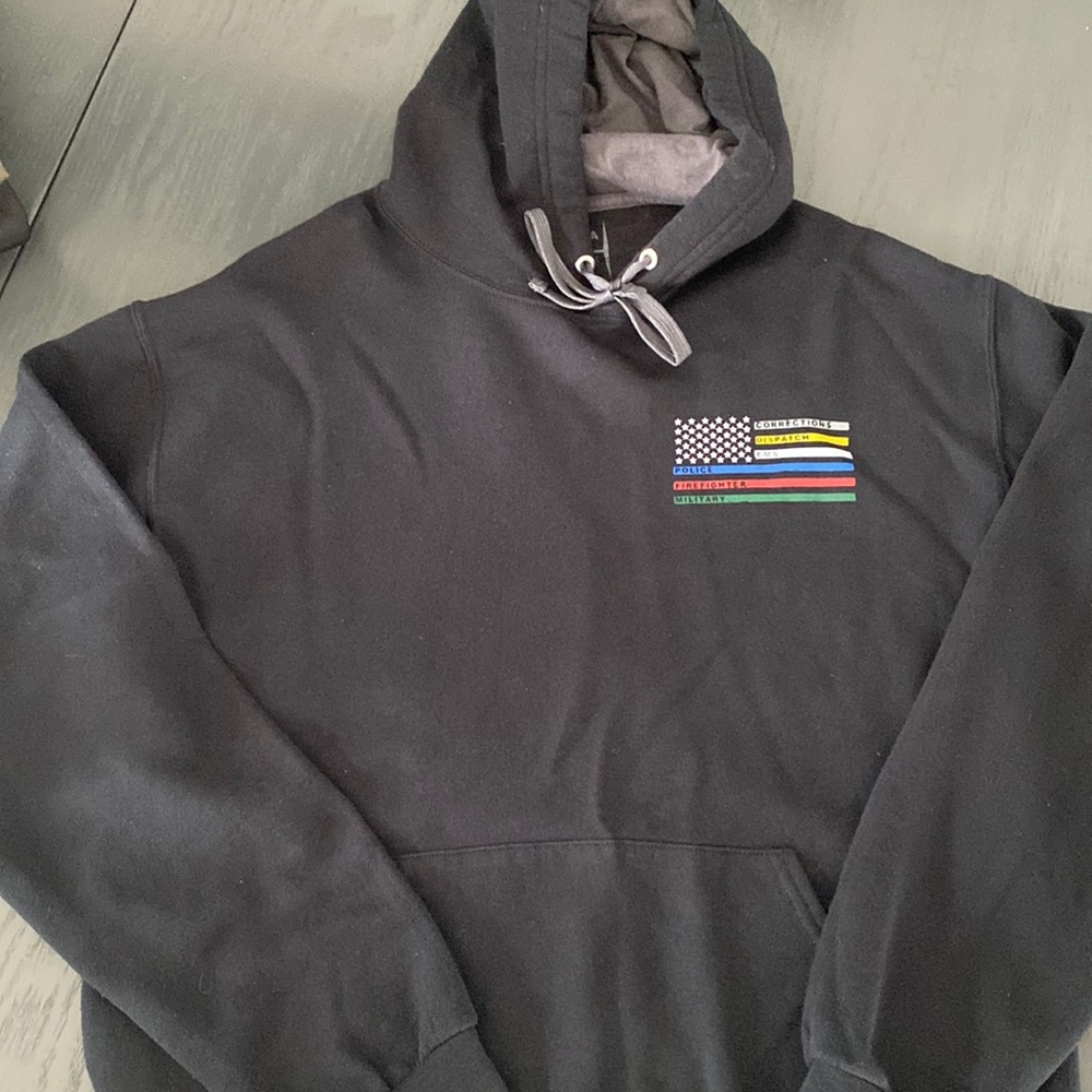 Sweatshirt Hoodie Thin Blue Line